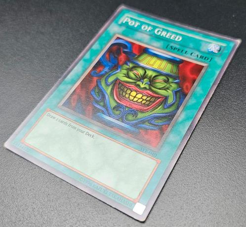 Yu-Gi-Oh! Kaart Starter Deck Yugi Evo Pot Of Greed SYE-040, Hobby en Vrije tijd, Verzamelkaartspellen | Yu-gi-Oh!, Zo goed als nieuw
