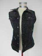 G-Star Raw  getailleerd spijkergilet maat S, Kleding | Dames, Tops, Blauw, Zonder mouw, Ophalen of Verzenden, Zo goed als nieuw