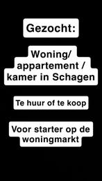 Gezocht: woning / appartement / kamer in Schagen