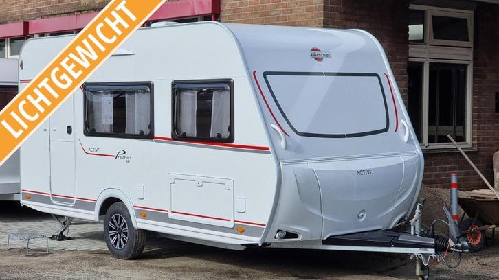 Bürstner Premio Life 425 TS - Lichtgewicht, Caravans en Kamperen, Caravans, Bedrijf, tot en met 3, 750 - 1000 kg, Treinzit, Bürstner