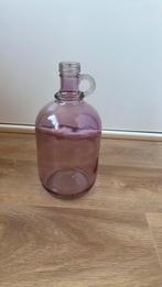 Grote vaas paars, Huis en Inrichting, Overige kleuren, Ophalen of Verzenden, Minder dan 50 cm, Glas