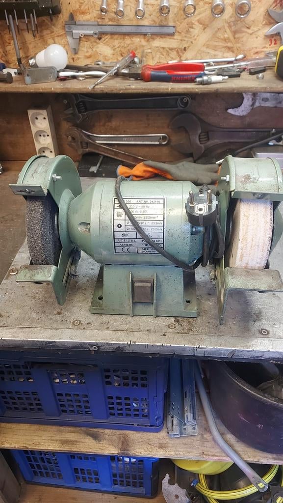 Werkbankslijpmachine - MSB 200, Ophalen of Verzenden, Gebruikt, Minder dan 700 watt, Werkbankslijpmachine