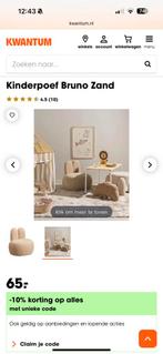 Poef zitje krukje stoeltje kind konijnen oren, Ophalen, Zo goed als nieuw, Rond, Minder dan 50 cm