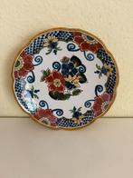 Wandbordje Makkum, Ophalen of Verzenden, Zo goed als nieuw, Zilver, Overige materialen