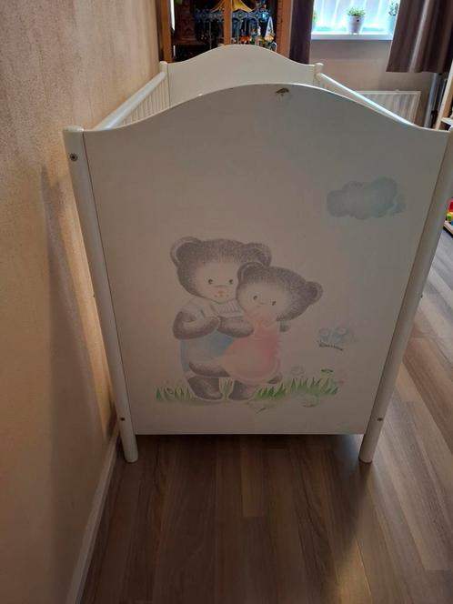 Ledikant met matras, Kinderen en Baby's, Kinderkamer | Bedden, Gebruikt, Minder dan 140 cm, Matras, Ophalen
