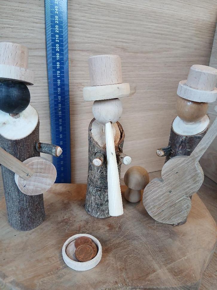 Peruaanse muzikanten met kameel, Huis en Inrichting, Woonaccessoires | Overige, Nieuw, Ophalen of Verzenden