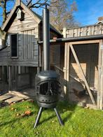 Te koop tuinhaard met de pijp aan de achterkant terrashaard, Ophalen, Hademo@telfort.nl, Amer 2 7333lp apeldoorn, Nieuw