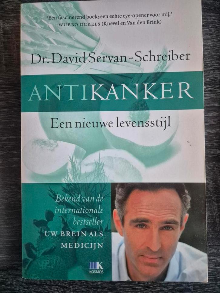 David Servan-Schreiber - Antikanker, Boeken, Gezondheid, Dieet en Voeding, Zo goed als nieuw, Ophalen of Verzenden