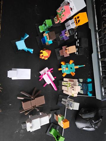 Minecraft Toppeez Set (Bijna Compleet + Rares) beschikbaar voor biedingen