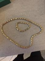 koningsketting 14 karaat magnum, Sieraden, Tassen en Uiterlijk, Kettingen, Ophalen, Zo goed als nieuw, Goud
