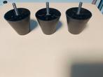 Meubelpoot voor bank/ fauteuil  etc 3 stuks, Ophalen of Verzenden