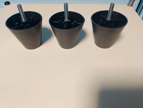Meubelpoot voor bank/ fauteuil  etc 3 stuks, Doe-het-zelf en Verbouw, Overige Doe-het-zelf en Verbouw, Ophalen of Verzenden