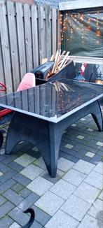 Tuintafel, Tuin en Terras, Vuurtafels, Ophalen of Verzenden, Gebruikt