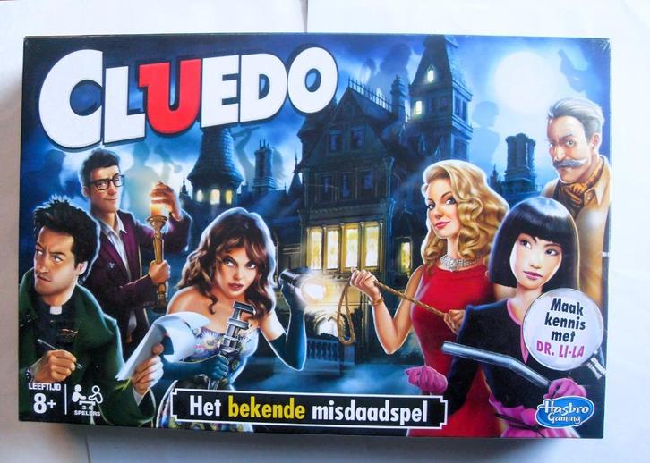 Cluedo - Het bekende misdaadspel - NIEUW !!!, Hobby en Vrije tijd, Gezelschapsspellen | Bordspellen, Nieuw, Een of twee spelers