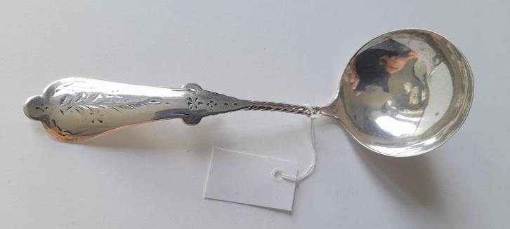 Zilveren roomschepje 1897, Antiek en Kunst, Antiek | Goud en Zilver, Zilver, Verzenden