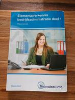 Bedrijfsadministratie deel 1 - Theorieboek, Gelezen, P. Hintzen, J. Coenen, Ophalen of Verzenden, MBO