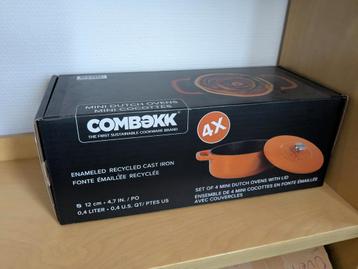 Combekk Mini Dutch Oven-Oranje-12cm-Set-4x beschikbaar voor biedingen