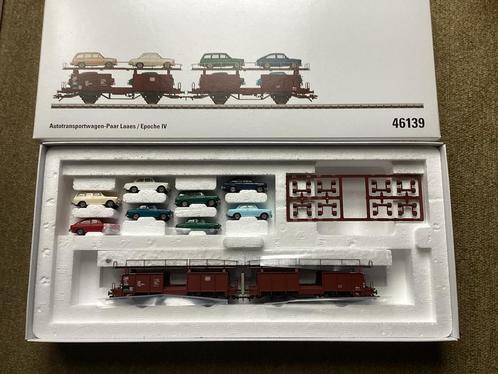 Marklin 46139 DB autotransporterset met 8 VW nieuw in ovp, Hobby en Vrije tijd, Modeltreinen | H0, Nieuw, Wagon, Wisselstroom