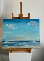 Aan de kust ~ Zee schilderij ~ origineel werk ~ atelier, Ophalen of Verzenden, Nieuw, Schilderij, Minder dan 50 cm