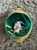 Vintage kerstboom hanger met diepte.  Vissen, Diversen, Kerst, Ophalen of Verzenden, Gebruikt