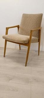 Vintage Stoel - Stijlvol en Comfortabel, Huis en Inrichting, Fauteuils, Ophalen, Hout, Gebruikt, Minder dan 75 cm