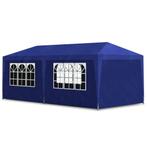 Partytent 3x6 m blauw gratis bezorgd, Tuin en Terras, Partytenten, Nieuw, 2 meter of meer, 5 tot 8 meter, Ophalen of Verzenden