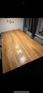6 persoon houten eet tafel indistrueel, Huis en Inrichting, Tafels | Eettafels, Ophalen of Verzenden