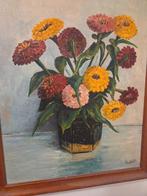 Bloemen in vaas - Schilderij, Ophalen of Verzenden