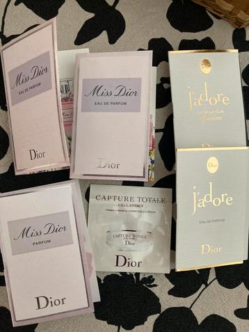 Dior proefjes parfum oogcreme set nieuw beschikbaar voor biedingen