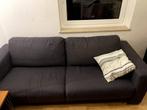 Grote donkerblauwe bank – Goedkoop & comfortabel!, Ophalen, Gebruikt, Minder dan 75 cm, 150 tot 200 cm