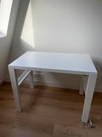 IKEA Bureau - In hoogte verstelbaar!, Huis en Inrichting, Kunststof, Tot twee personen, Zo goed als nieuw, Rechthoekig