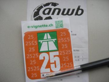 Nieuw vignet Zwitserland 2025 beschikbaar voor biedingen