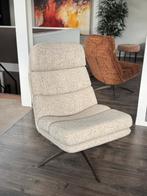 Beige INNO living draaifauteuil Sven stof z.g.a.n, Huis en Inrichting, Fauteuils, Ophalen, 75 tot 100 cm, Zo goed als nieuw, Hotel Chic