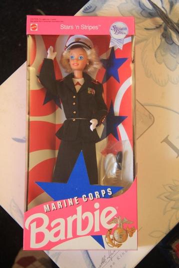 Barbie Mattel Stars and Stripes Barbie Marine Corps