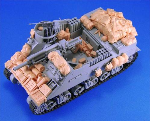 D-33,RESIN STOWAGE SET 1-35,M7 Priest, Hobby en Vrije tijd, Modelbouw | Auto's en Voertuigen, Nieuw, Overige merken, Verzenden