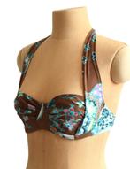 NIEUWE PAIN DE SUCRE bikinitop, top, bruin/flowers, Mt. 70 B, Nieuw, Bikini, Pain de Sucre, Bruin