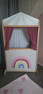 Leuke poppenkast met handpoppen, Ophalen, Gebruikt, Overige typen