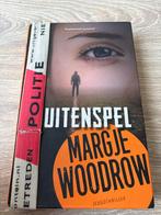 Uitenspel - Margje Woodrow, Jeugdthriller, Ophalen of Verzenden, Zo goed als nieuw, Nederland