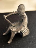 Vintage Royal Holland Daalderop tinnen beeldje, Antiek en Kunst, Curiosa en Brocante, Ophalen