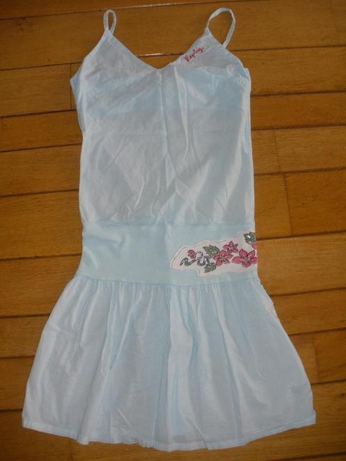 REPLAY zonnejurk jurk licht blauw maat S, Kleding | Dames, Jurken, Zo goed als nieuw, Maat 38/40 (M), Blauw, Boven de knie, Ophalen of Verzenden