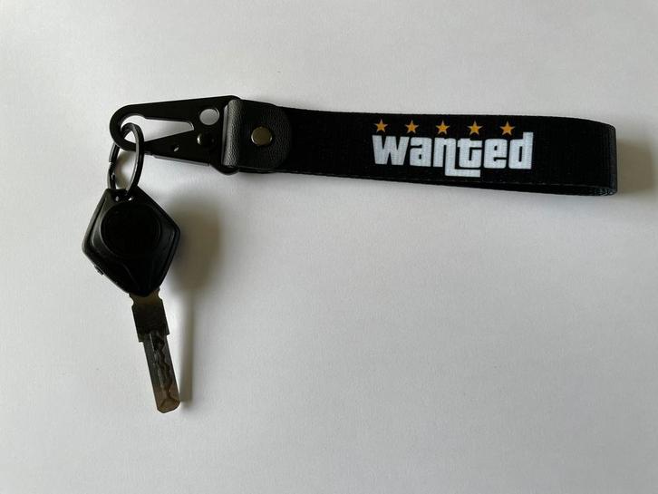 WANTED sleutelhanger, Verzamelen, Sleutelhangers, Nieuw, Ophalen