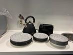 Waterkoker, Broodrooster & Servies Set, Ophalen, Zo goed als nieuw