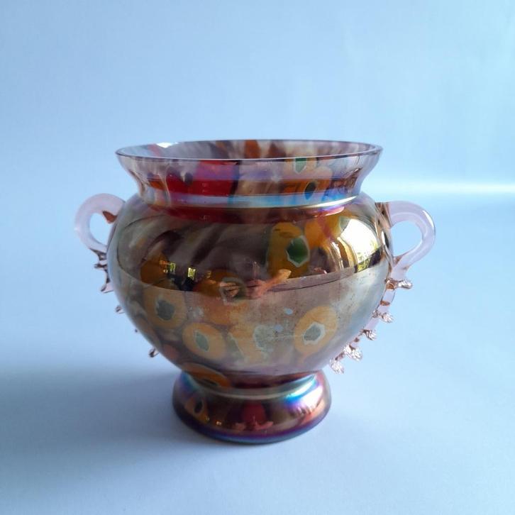 Art Deco vaas van Kralik, Antiek en Kunst, Antiek | Glas en Kristal, Ophalen of Verzenden