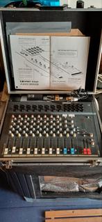 Soundcraft Spirit Folio mixer met flightcase, Muziek en Instrumenten, Mengpanelen, Ophalen of Verzenden