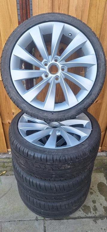 Vw scirocco lm Velgen met zo goed als nieuwe banden 5 x 112 beschikbaar voor biedingen