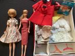 Mooie Barbies met kleding en koffertje, Ophalen of Verzenden, Gebruikt, Fashion Doll