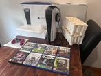 Ps5 met 8 spellen en 1 controller. Evt ruilen, Ophalen of Verzenden, Zo goed als nieuw, Playstation 5