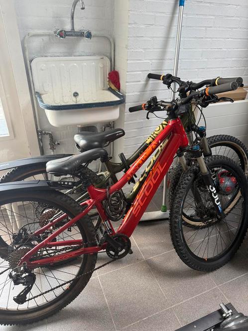 2x elektrische fiets scool etrox voor kinderen, Fietsen en Brommers, Fietsen | Jongens, Gebruikt, 26 inch of meer, Ophalen of Verzenden