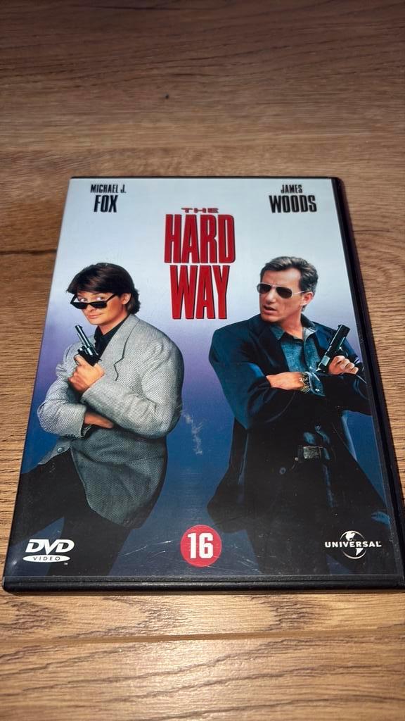 The Hard Way met Michael J. Fox en James Woods., Cd's en Dvd's, Dvd's | Komedie, Zo goed als nieuw, Actiekomedie, Vanaf 16 jaar