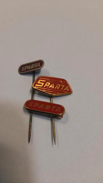 Setje van 3 Sparta Speldjes